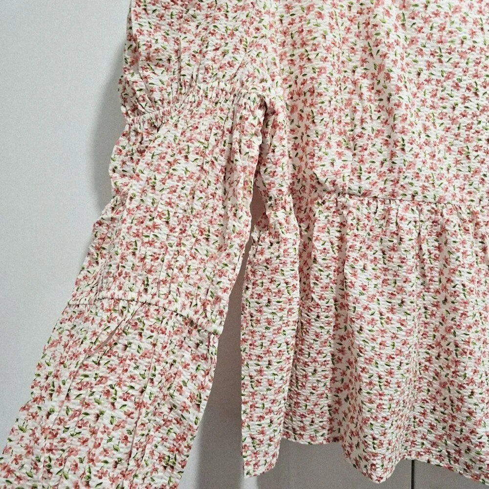 NWT Tuckernuck Hyacinth House‎ - XL - Women's Clemons Long Sleeve Puff Blouse